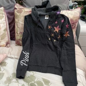 Victoria’s Secret pink billing zip up hoodie
